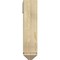 Ekena Millwork Merced Arts and Crafts Rough Sawn Bracket w/ Offset Brace, Douglas Fir, 8"W x 30"D x 34"H BKT0806X30X34MRC03RDF - alternate 2